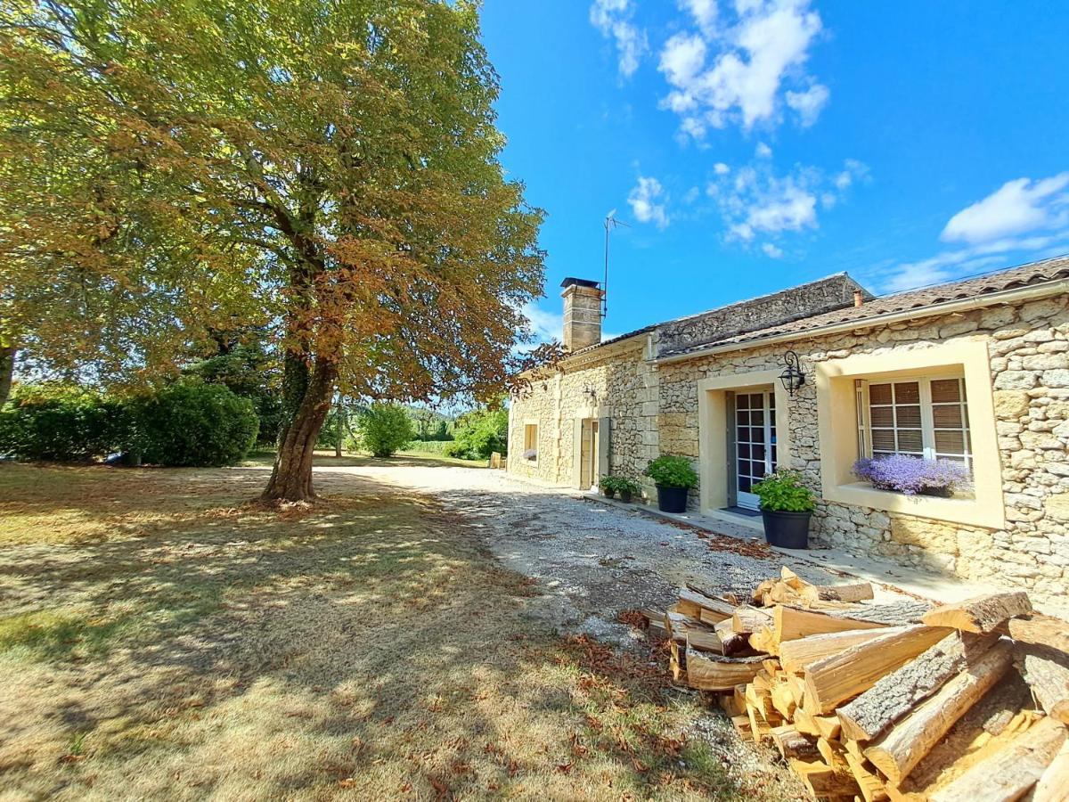 Bleu Raisin Panzió Les Salles-de-Castillon Kültér fotó